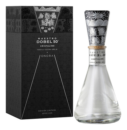 Pack De 12 Tequila Maestro Dobel 50 Cristalino Onora 750 Ml