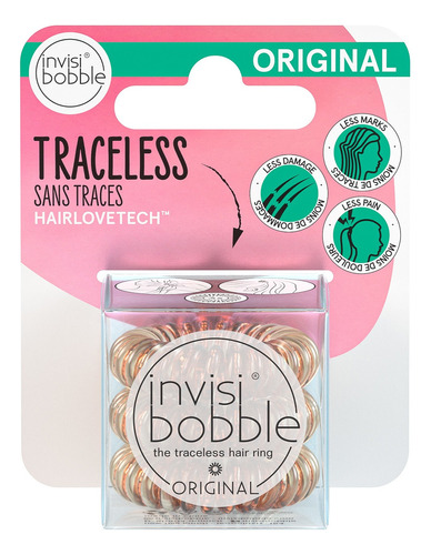 Colet Espiral Invisibobble Original Bronce 3 Un