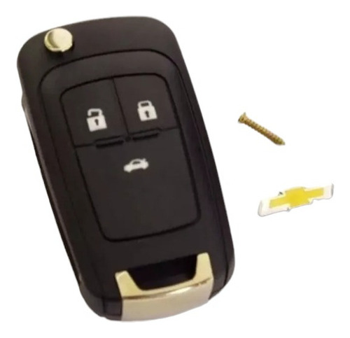 Carcasa Llave Chevrolet Sonic 2010 A 2017 Tres Botones