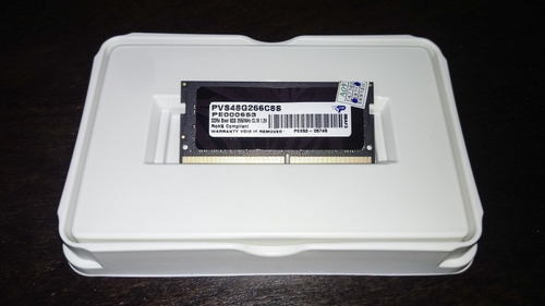 Imagem 2 de 2 de Memória Ram Notebook 1x 8gb 2666mhz Patriot Viper Steel