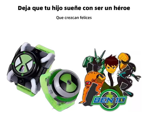 Ben 10 Reloj De Proyección Ben 10 Juguete De Reloj