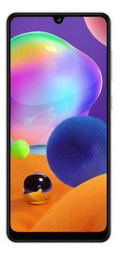 Smartphone Samsung Galaxy A31 Tela 6.4 128gb 4gb Ram Branco