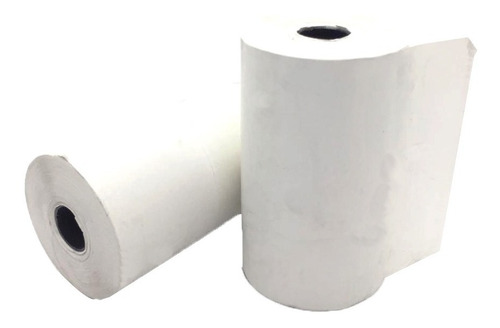 Pack 50u Rollo De Papel Termico 75 Mm X 30 Mts