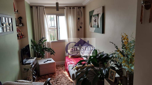 Imagem 1 de 20 de Apartamento Com 2 Dormitórios, Sendo 1 Suíte, Para Alugar, 58 M² Por R$ 1.500/mês - Vila Valparaíso - Santo André/sp - Ap3859