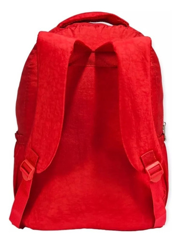 Mochila Em Naylon Tactel Reforçada Escolar Grande Crinkle