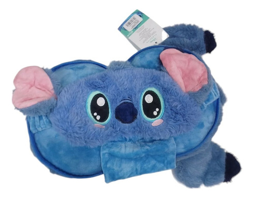 Almofada Mascara De Dormir P/ Viagem Stitch Original Disney