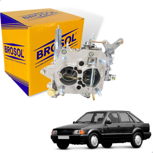 Carburador Brosol Escort 1.6 Cht Álcool 1991-1994 30/34 Blfa