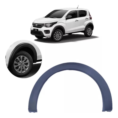 Moldura Para-lama Dianteiro Esquerdo Mobi Fiat 100233289