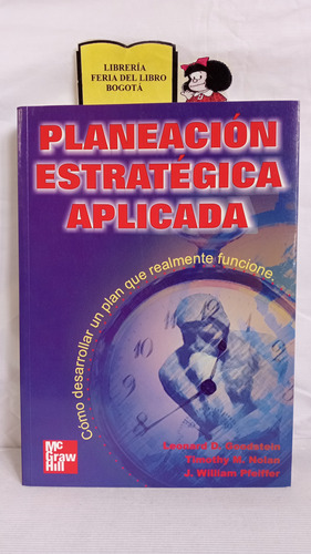 Planeación Estratégica Aplicada - Leonard D Goodstein - 1998
