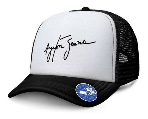 Ayrton Senna Gorra Trucker Brasil Competicion New Caps