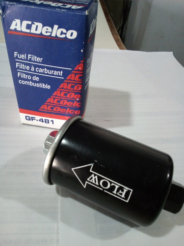 Filtro De Gasolina Acdelco Gf481 Mf481 Wix33481