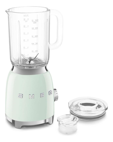 Smeg 50s Retro Novo Liquidificador De Bancada Com 4 Predefin