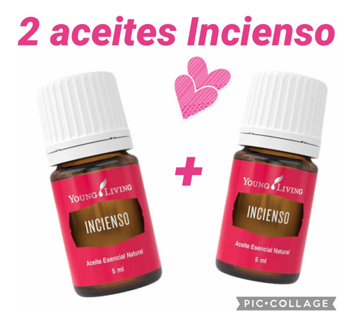 Kit 2 Aceite Esencial De Incienso 5ml  C/u