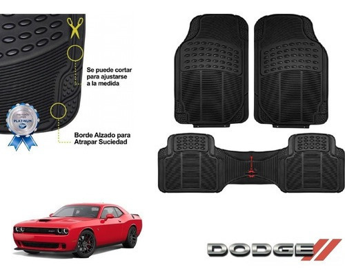 Tapetes Uso Rudo Negros Rd Dodge Challenger Rt 2012
