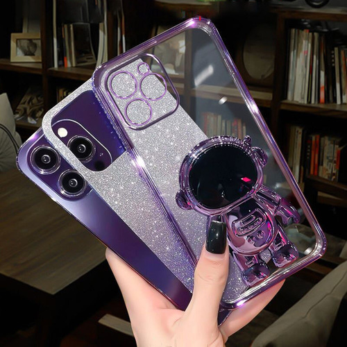 Funda Para Xiaomi Poco X7 Pro 5g Polvo Flash Astronauta+mica