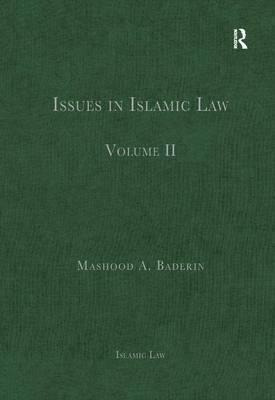 Issues In Islamic Law - Professor Mashood A. Baderin