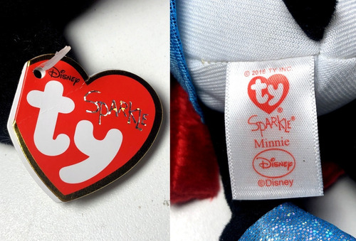 Imagem 5 de 5 de Kit Bonecos Pelúcia P Casal Natal Disney : Minnie + Mickey