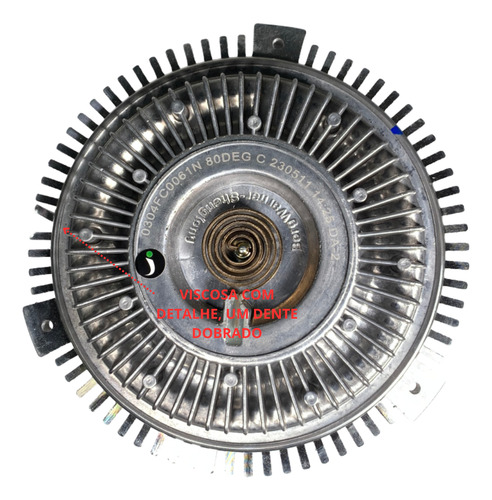 Embreagem Viscosa Mahindra 2,2/2,6 Todas
