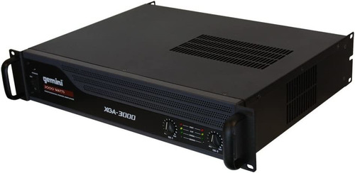 Amplificador Gemini Sound Serie Xga De 3000w, 10-50khz,1.5db