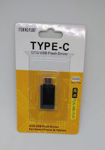 Adaptador Type C A Usb -h 3.0 Metal