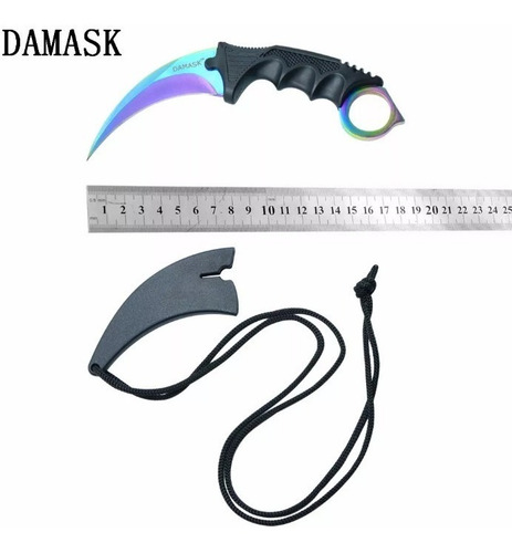 Cuchillo Combate Damask Csgo Karambit Tactico Counter Strike