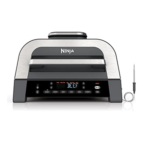 Ninja Dg551 Foodi Smart Xl Parrilla Interior 6 En 1 Con Freí