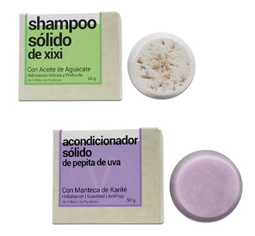  Kit Hidratacion Profunda Shampoo Xixi + Acondicionador Uva