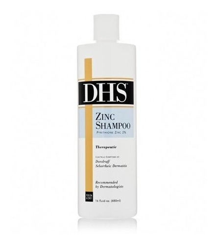 Paquete De Champu Zinc Dhs 16 Oz De 2