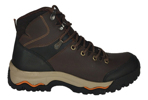 Bota Outdoor Para Hombre En Cuero Marca Monserrate Alaska