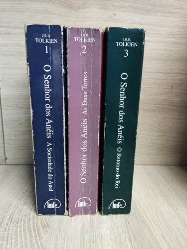 Trilogia O Senhor Dos Anéis Três Partes - Martins Fontes Edição Brasileira (Usado)