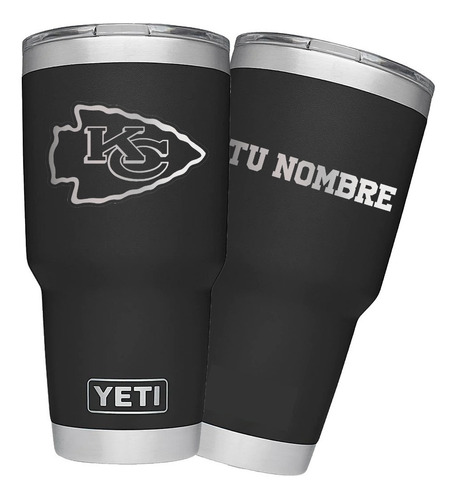 Yeti 30 Oz Grabado Láser Kansas City Chiefs