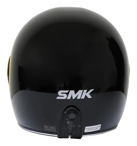 Casco Smk Retro Negro Gl240 Cerrado Tama o del casco XL