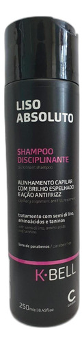 Shampoo Disciplinante Liso Absoluto Kbell - 250ml