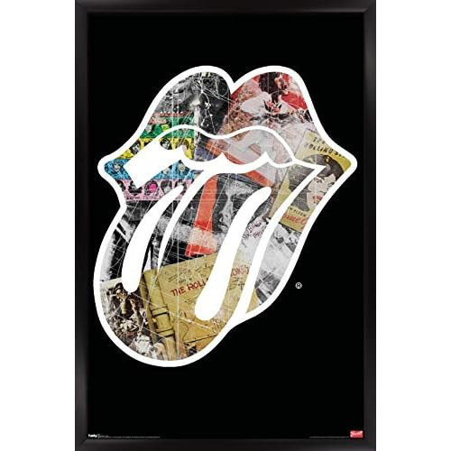 Póster De Logo De Rolling Stones, 14.725  X 22.375 , V...