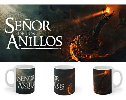 Rnm0409 Taza Tazon El Señor De Los Anillos Lord Of The Rings