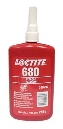 Fijación De Roscas Retenedor De Piezas Loctite 680 X 250 G