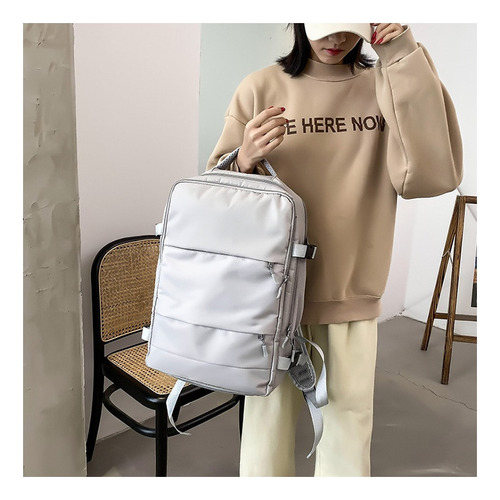 . Mochila De Viaje Impermeable De Gran Capacidad For Mujer W