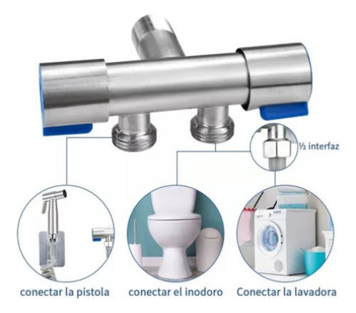 Set Accesorios Baño,ducha Bidet Arabe Para Inodoro Wc