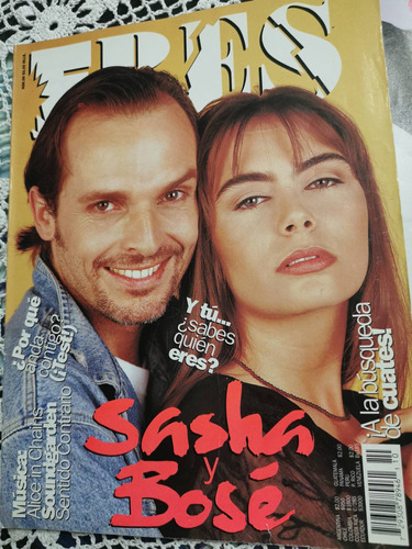 Revista Eres Sasha Bosé Con Poster