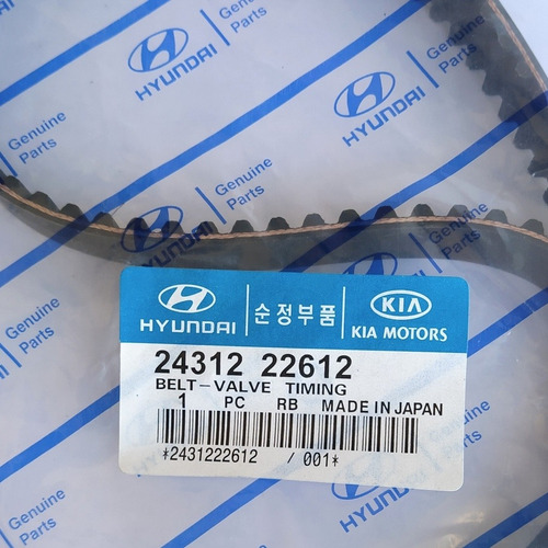 Correa De Tiempo Hyundai Accent 1.3 1.5 Brisa, Getz 1.3 110d