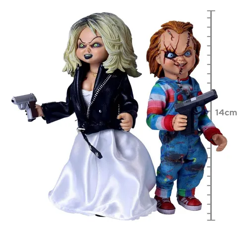 Ultimate Chucky Y Tiffany Novia Set Doble Neca