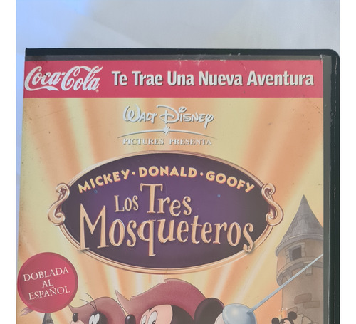 Vhs Los Tres Mosqueteros 