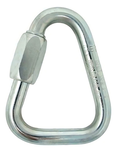 Maillon Rapide Delta Zincado 8mm Peguet Tipo Petzl Color Plateado