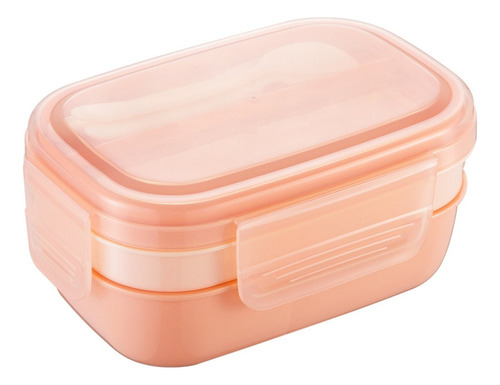 Bento Box Contenedor 1900ml Fiambrera Para Microondas