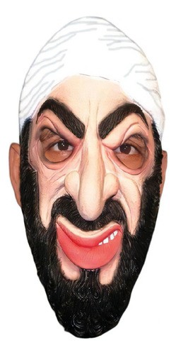Máscara Terrorista Osama Bin Laden Terror Halloween Susto