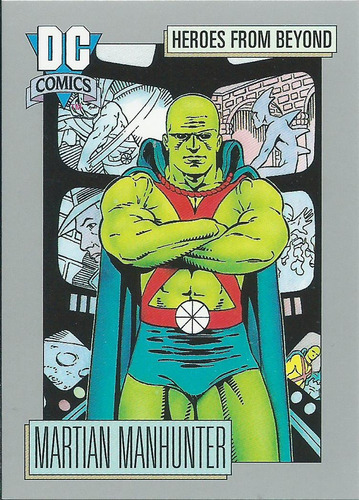 Barajita Martian Manhunter Dc Comics 1991 #121 Heroes Beyond