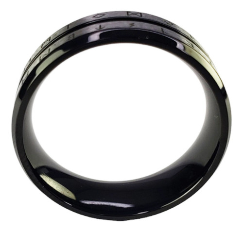Anillo Runas Poder Ancestral Legado Acero Inoxidable A739