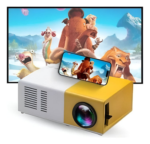 Mini Proyector Led Portátil Para El Hogar