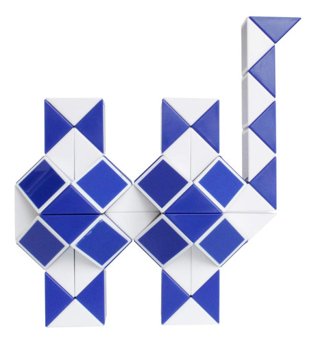 Mipartebo Magic Snake Ruler Cube Puzzles 72 Cuñas Brain Teas