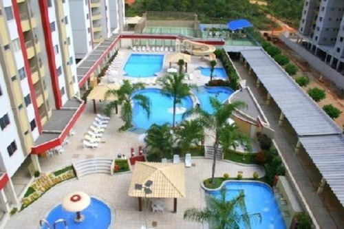 Residencial Privê Das Thermas - Rpt 1 - Apartamento A Venda No Bairro Turista 1 - Caldas Novas, Go - Yh67698